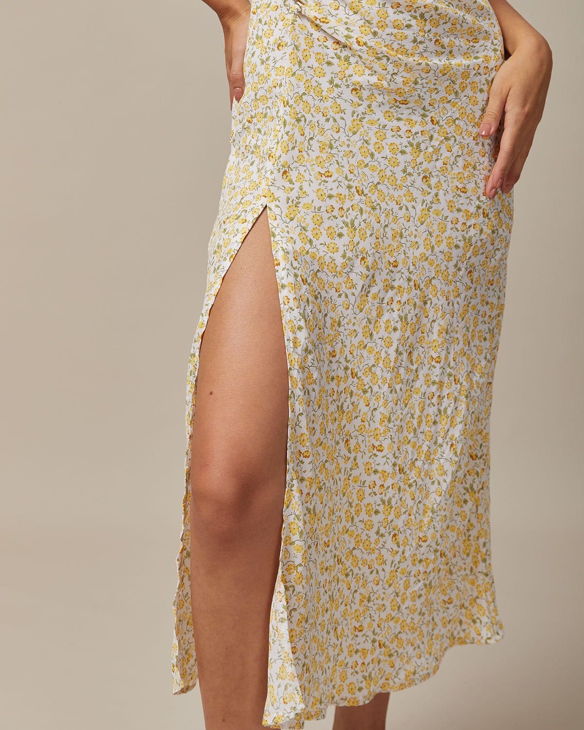 Virginia | Relaxed Fit Floral Summer Midi Dress