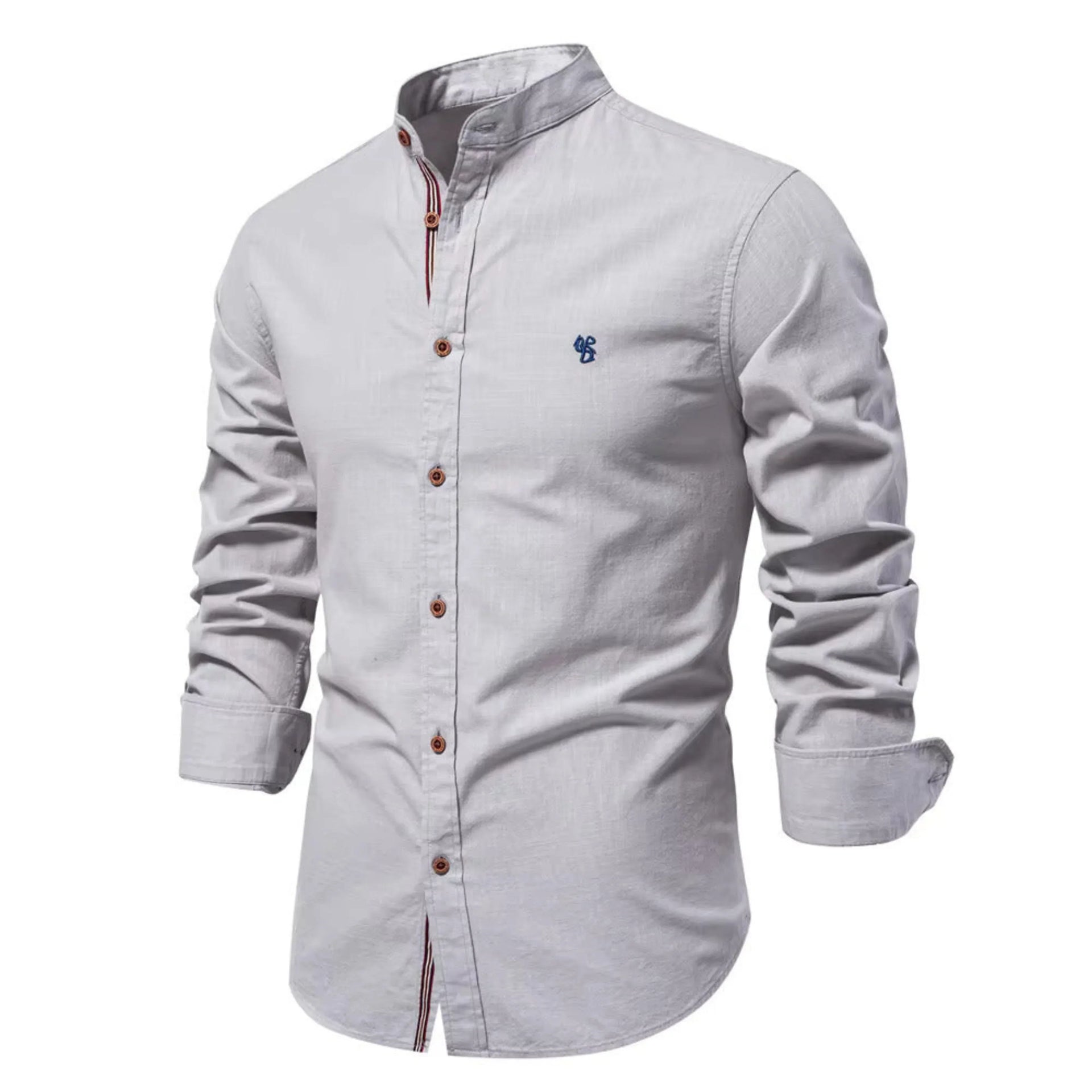 Wallace | Slim Fit Long Sleeve Polo Shirt