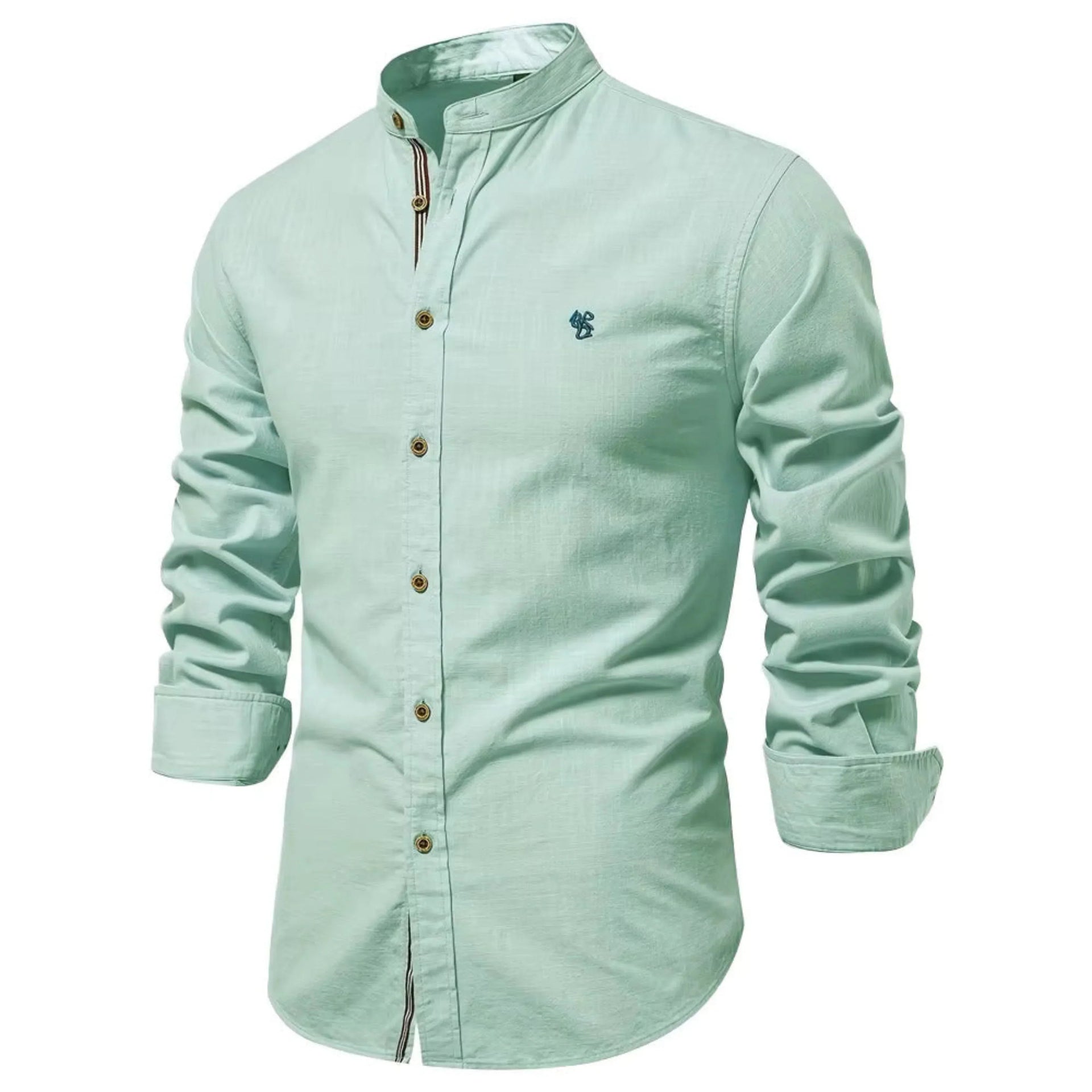 Wallace | Slim Fit Long Sleeve Polo Shirt