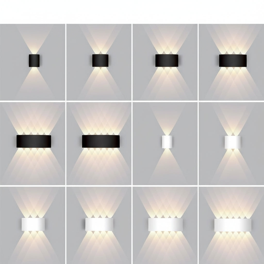 Weatherproof Metal Outdoor Light Fixture with Energy-Efficient LED – Ideal for Garden or Patio