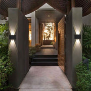 Weatherproof Metal Outdoor Light Fixture with Energy-Efficient LED – Ideal for Garden or Patio