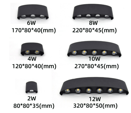 Weatherproof Metal Outdoor Light Fixture with Energy-Efficient LED – Ideal for Garden or Patio