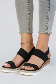 Xanthe | Stretch Fit Raised Sole Sandals