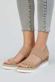 Xanthe | Stretch Fit Raised Sole Sandals
