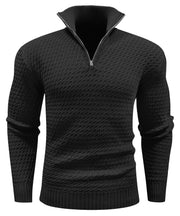 Yale | Regular Fit Quarter-Zip Turtleneck Shirt