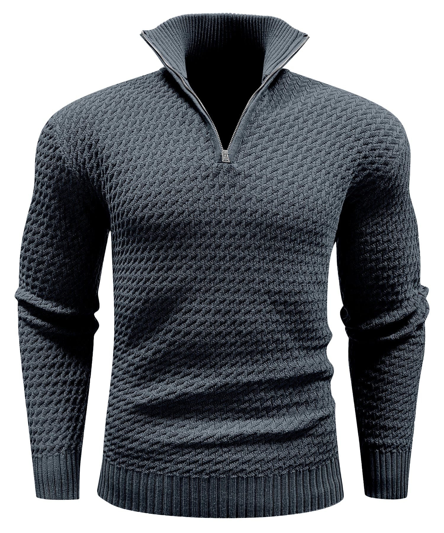 Yale | Regular Fit Quarter-Zip Turtleneck Shirt