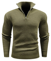 Yale | Regular Fit Quarter-Zip Turtleneck Shirt