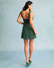 Zelda | Fitted Sweetheart Neck Floral Summer Dress