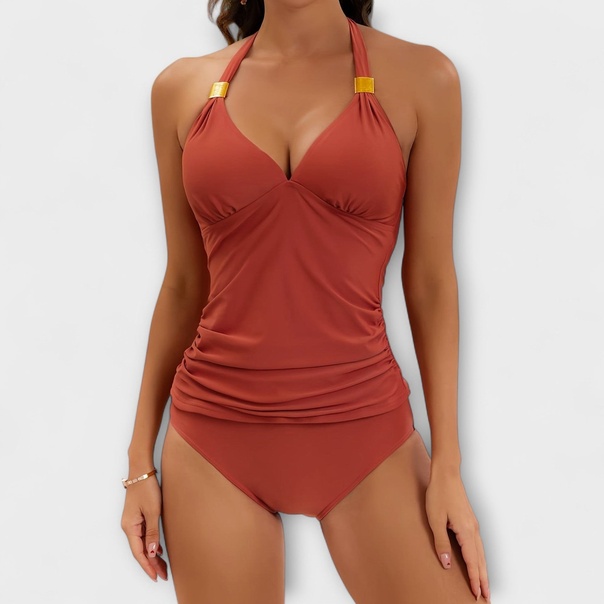 Zola | Halter Neck Two-Piece Swimsuit